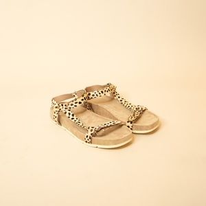 Dolce Vita Animal Print Sandals